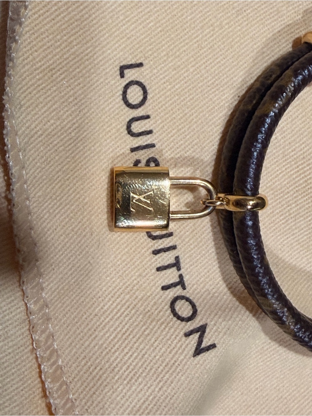 Louis Vuitton Brown Keep it Twice Bracelet - Picture 3 of 8
